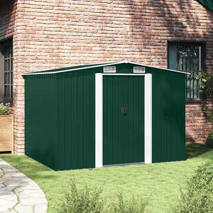 vidaXL - Tuinberging - 257x205x178 - cm - metaal - groen