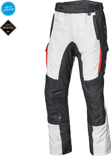 Held Torno Evo GTX Grijs Rood Textiele Motorbroek - Broek