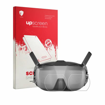 upscreen - Screenprotector voor DJI Goggles N3 (Lens) - Folie Beschermfolie transparant