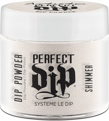 Artistic Nail Design Perfect Dip Poeder ' Arrive In Style ' ( Wit Parelmoer )