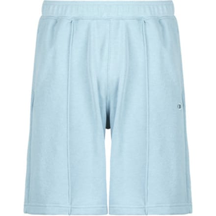 Sweatshorts met elastische band en labelstitching