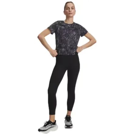 Under Armour Velociti Ankle  Hardlooplegging Dames-zwart, zilver