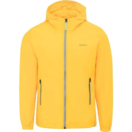 Donnay Heren Lichtgewicht Jas met Capuchon (Geel)