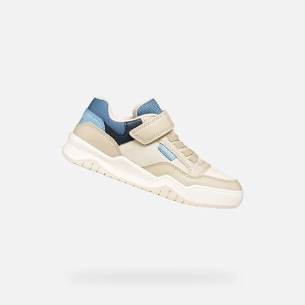 GEOX PERTH JONGENS Sneakers - LICHTBEIGE - Maat 41