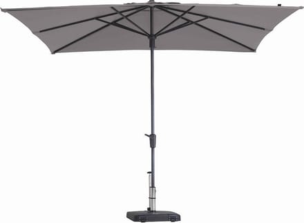 Parasol vierkant Taupe 280 x 280 cm | Topkwaliteit vierkante parasol van Madison | 100% polyester doek