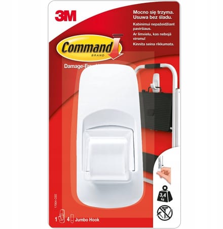 Commando Jumbo Haak-sondeboring - 3,4 kg - 1 vast