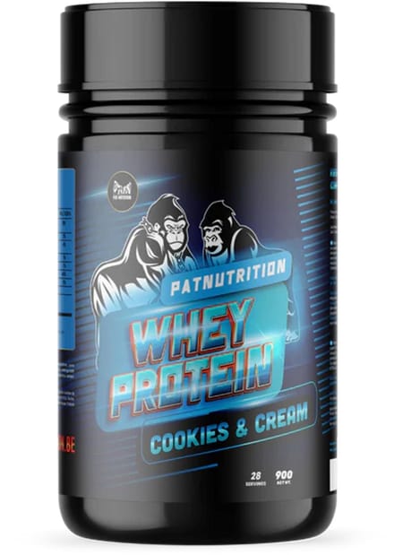 PAT Nutrition Eiwitpoeder - Whey Protein (900 g) - Cookies & Cream