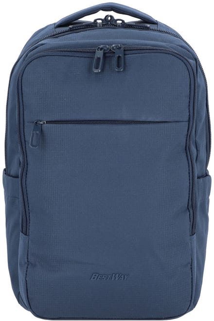 Worldpack BestWay Dagrugzak 41 cm Laptop compartiment - 35cm (14 duim) - dunkelblau