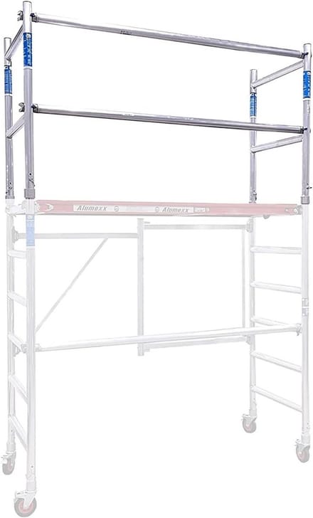 Vouwsteiger Uitbreidingsset voor 4 Meter Werkhoogte - Draagvermogen 375 kg