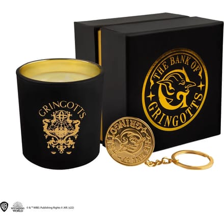 Cinereplicas Harry Potter Geurkaars With Keychain Gringott Multicolours