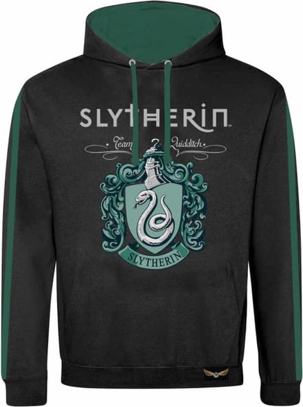 Harry Potter Slytherin Heren Trui met capuchon - meerkleurig - S