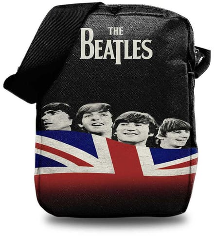 Rocksax The Beatles - Let It Be Flag Crossbody tas - Zwart/Multicolours