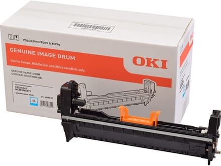 Trommel (zonder toner) cyaan »46484107«