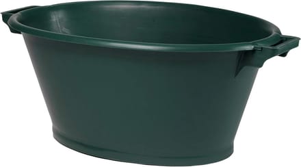 Grote Ovale Emmer 70 Liter - Sterk Kunststof - Canada Groen