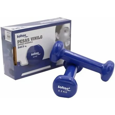 Vinyl Halters Set Softee Azul 05 Kg