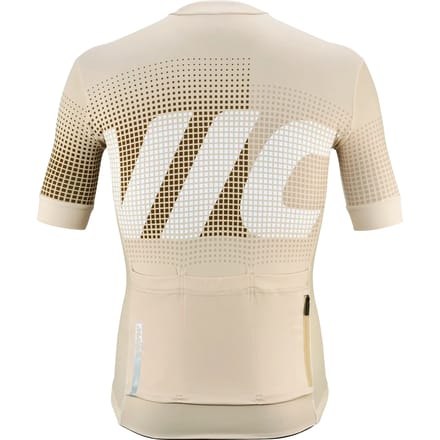 Mavic Aksium Graphic Korte Mouw Wielertrui Beige 2XL Man