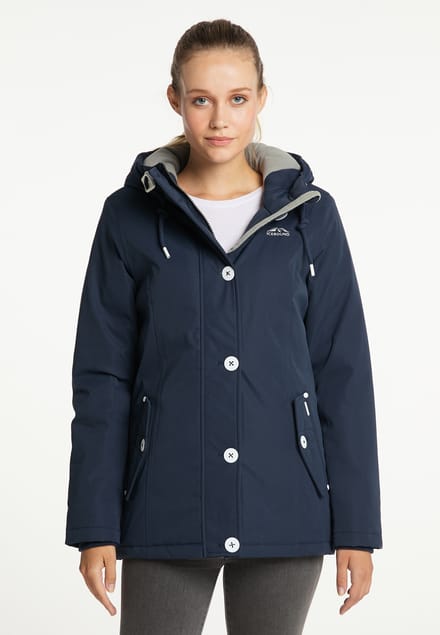 ICEBOUND Serie clima Igloo winterjas Dames marine