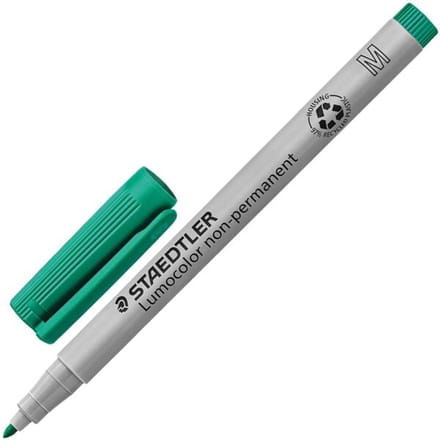 Staedtler Universal pen Lumocolor non-p.10 pcs M gre