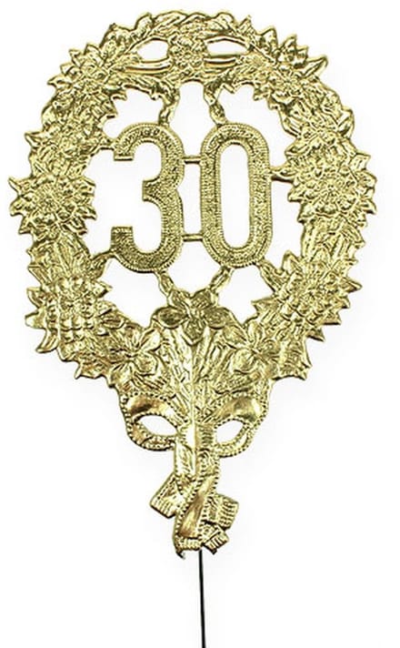 Jubileumnummer 30 Ø8cm 10st
