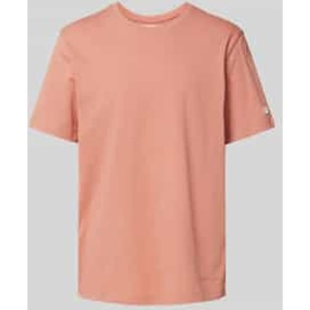 T-shirt met labelstitching