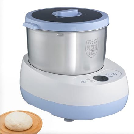 Deegmixer - Deegmaker Pizzadeegmaker - Brood Bakken - Intelligent Kneedprogramma - 5 Liter Kom - Zilver