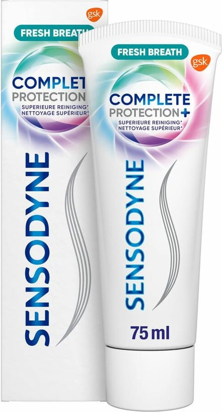 Sensodyne - Tandpasta - Complete Protection+ - Fresh Breath - 75ml x 3