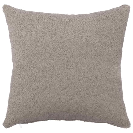 vidaXL - Kussensloop - 6 - pcs - HEERLEN - Lichtgrijs - 30 - x - 30 - cm - Bouclé