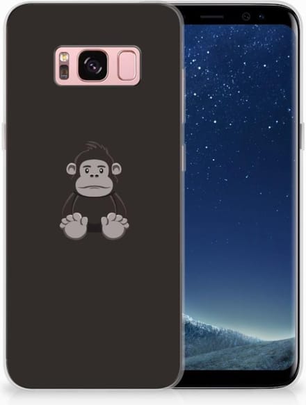Samsung Galaxy S8 Telefoonhoesje met Naam Gorilla
