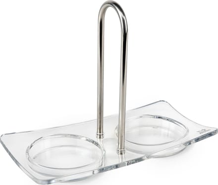 Peugeot Linea Houder Peper- En Zoutmolen 15 cm - Transparant - Acryl
