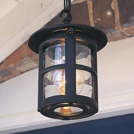 Elstead Lighting LED Buiten Hanglamp Hereford | 1X E27 Max 60W | Dimbaar | Black