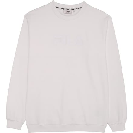 FILA Unisex Zanten Logo Crew Sweat Bright White Größe: XS | Pullover Outlet | Unisex | Weiß