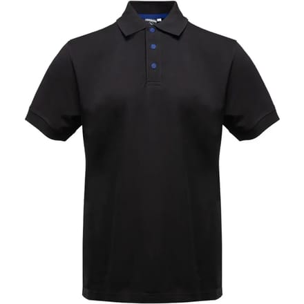Polo met contrasterende knopen Pen Duick