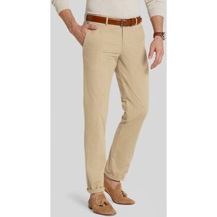 Meyer Broek Bonn Cotton Comfort Stretch Subtle Check Camel / male