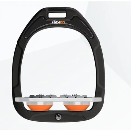 Platte Ultra Grip Beugels Zwart/Grijs/Oranje Flex-On Green Composite