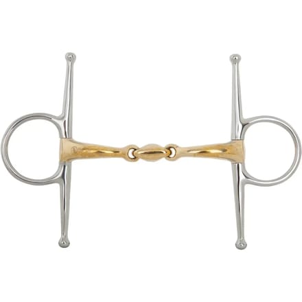 Kneveltrens Soft Contact dub. gebroken 14 mm scharen 127 mm 12.5 cm