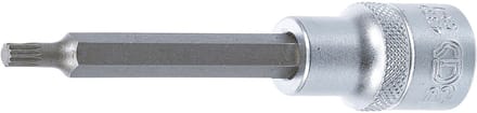 BGS Dopsleutelbit lengte 100 mm 1/2 veeltand (voor XZN) M5