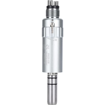 Tandheelkundig Handstuk Motor 4 Gaten Micro Luchtmotor Lage Snelheid Motor Handstuk Accessoire gray