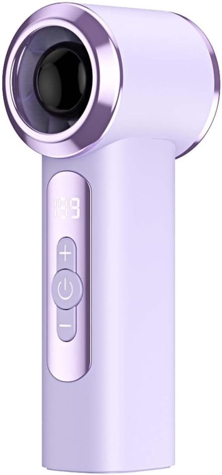 VHV - Handventilator - USB-C turbo mini ventilator met 5 standen - sterke pocket fan voor reizen, strand en zomer