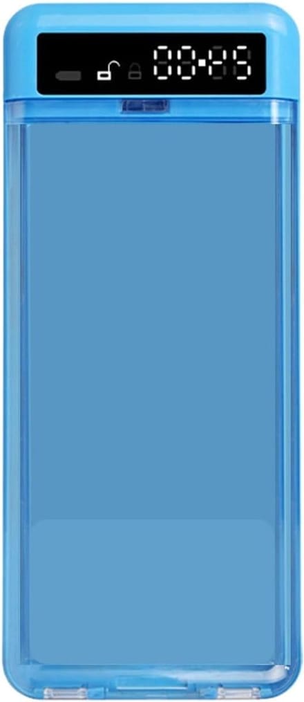 Telefoon Lock Box - Timer Kluis - Mentale Focus - Zelfbeheersing Opbouwen - 30 x 100 x 30 mm - Blauw