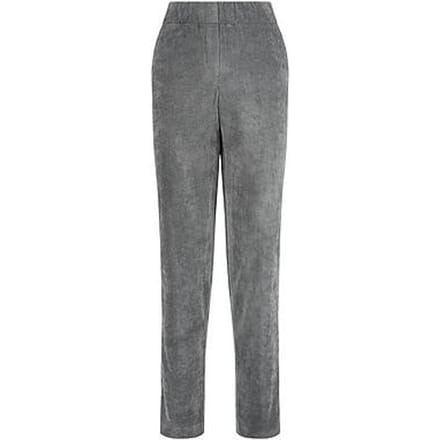 Straight Fit-cordbroek steekzakken Van DAY.LIKE grijs