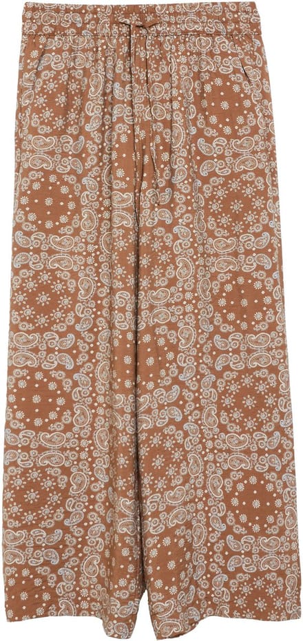 relaxed fit culotte van viscosemix