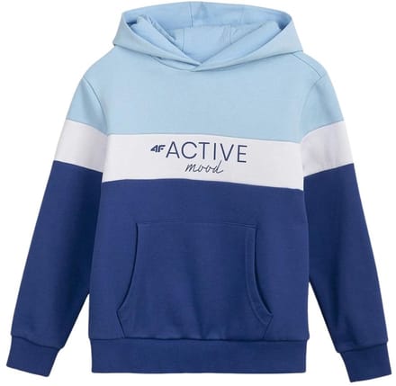 4F Trui Meisjes Blauw - Maat 122cm