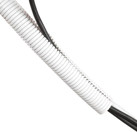 Famanu – Flexibele kabelbuis 1,1 meter kabelslang voor tv pc en gameconsole kabelmanagement wit
