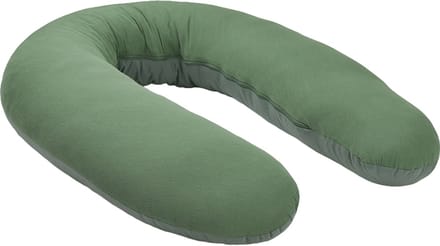 Funnababy Voedingskussen/Zwangerschapskussen - muslin groen