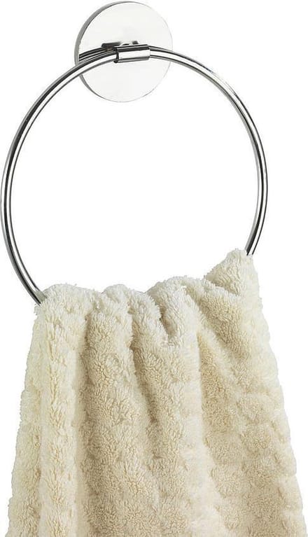 Wenko Handdoekring Turbo-loc 19,5 Staal Chroom