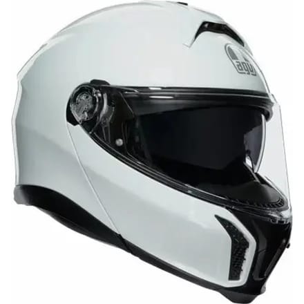 AGV Tourmodular motorhelm Stelvio wit systeemhelm M