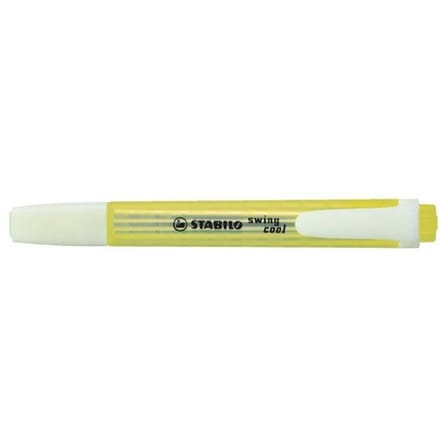 STABILO swing cool - Markeerstift - Perfect Voor Onderweg - Geel - per stuk
