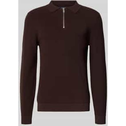 Gebreide pullover met reverskraag