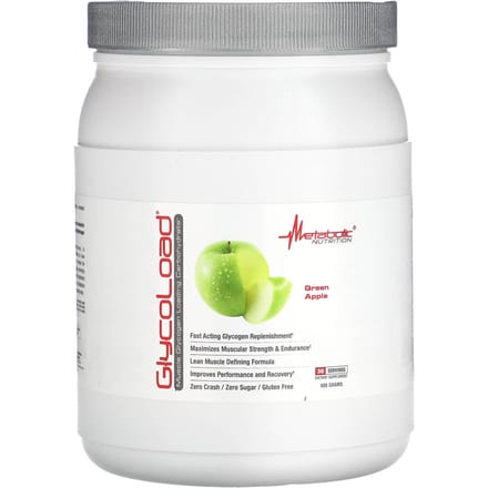 Metabolic Nutrition, GlycoRod, Pomme Verte, 600g