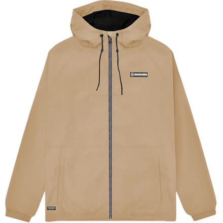 Lambretta Heren Ripstop Hooded Jacket (Stone)